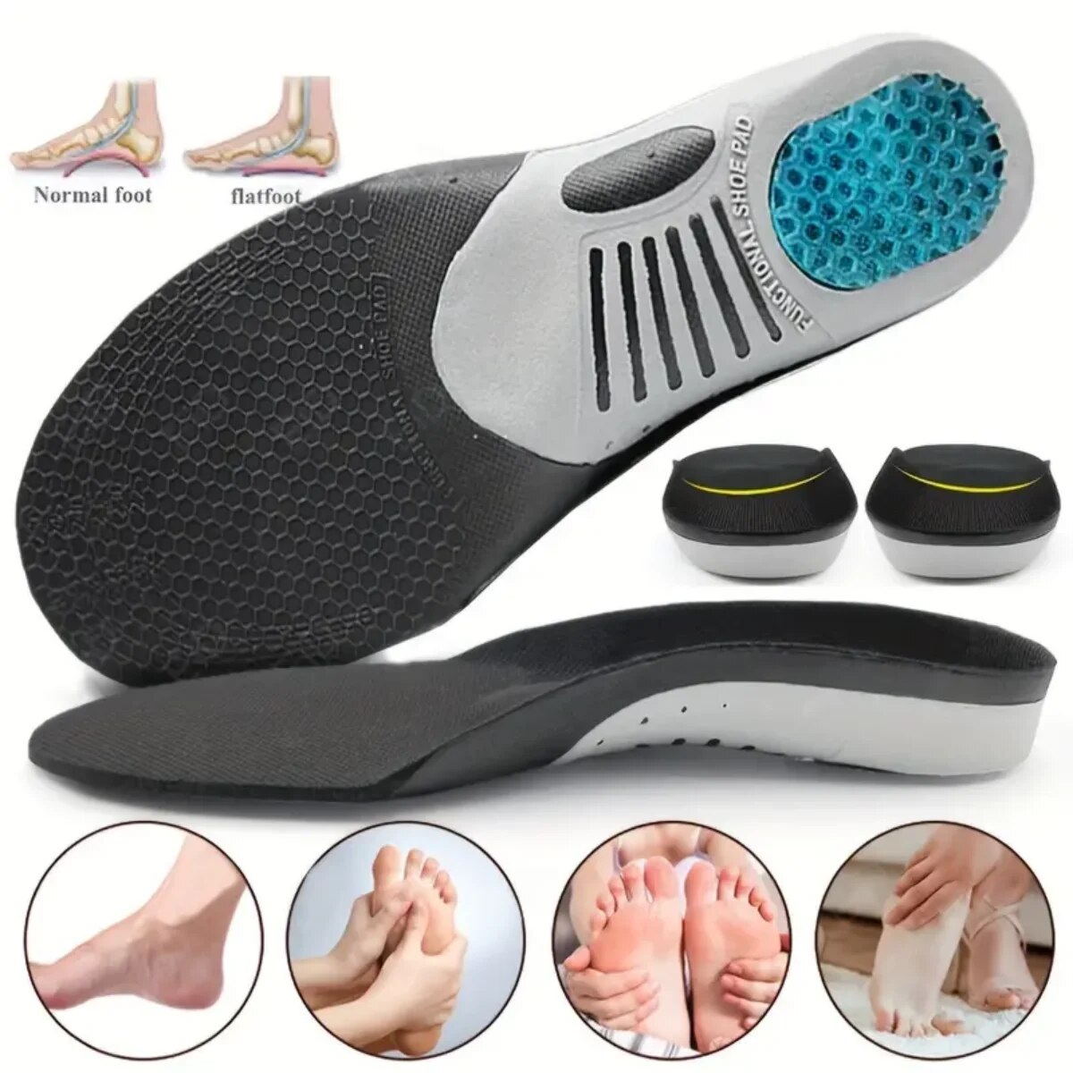 The Sneaker Care - 1 çift ortopedik tabanlık ortez düz