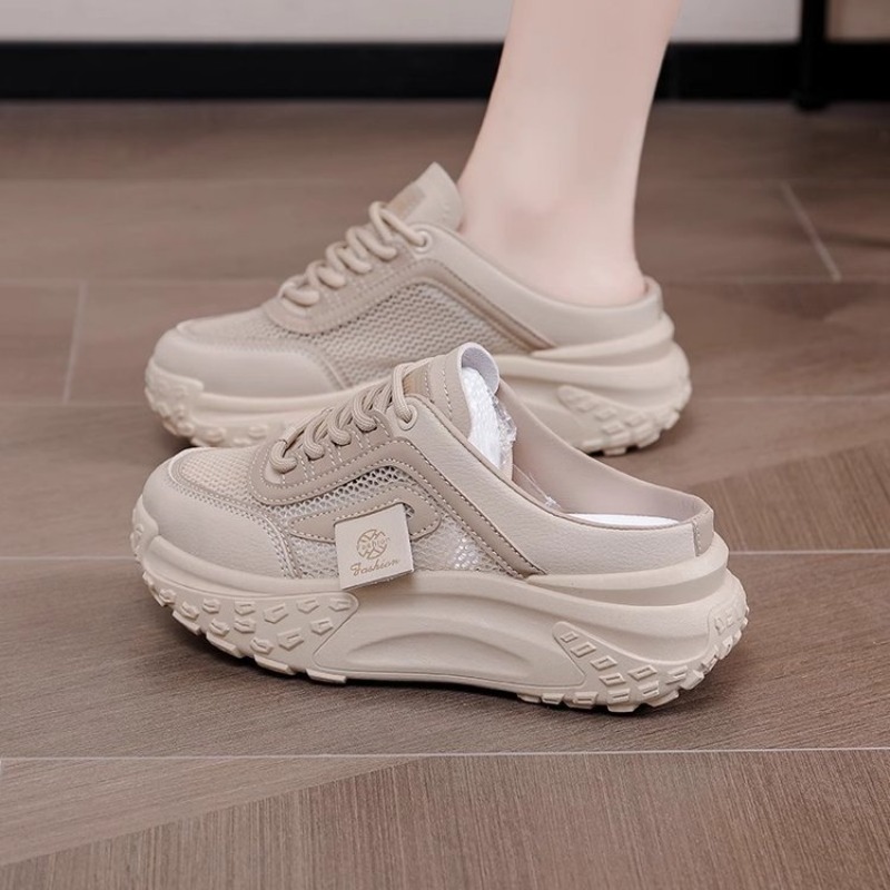 Sneaker Career - Yazlık Kadınlar İçin Sırtı Açık Mule