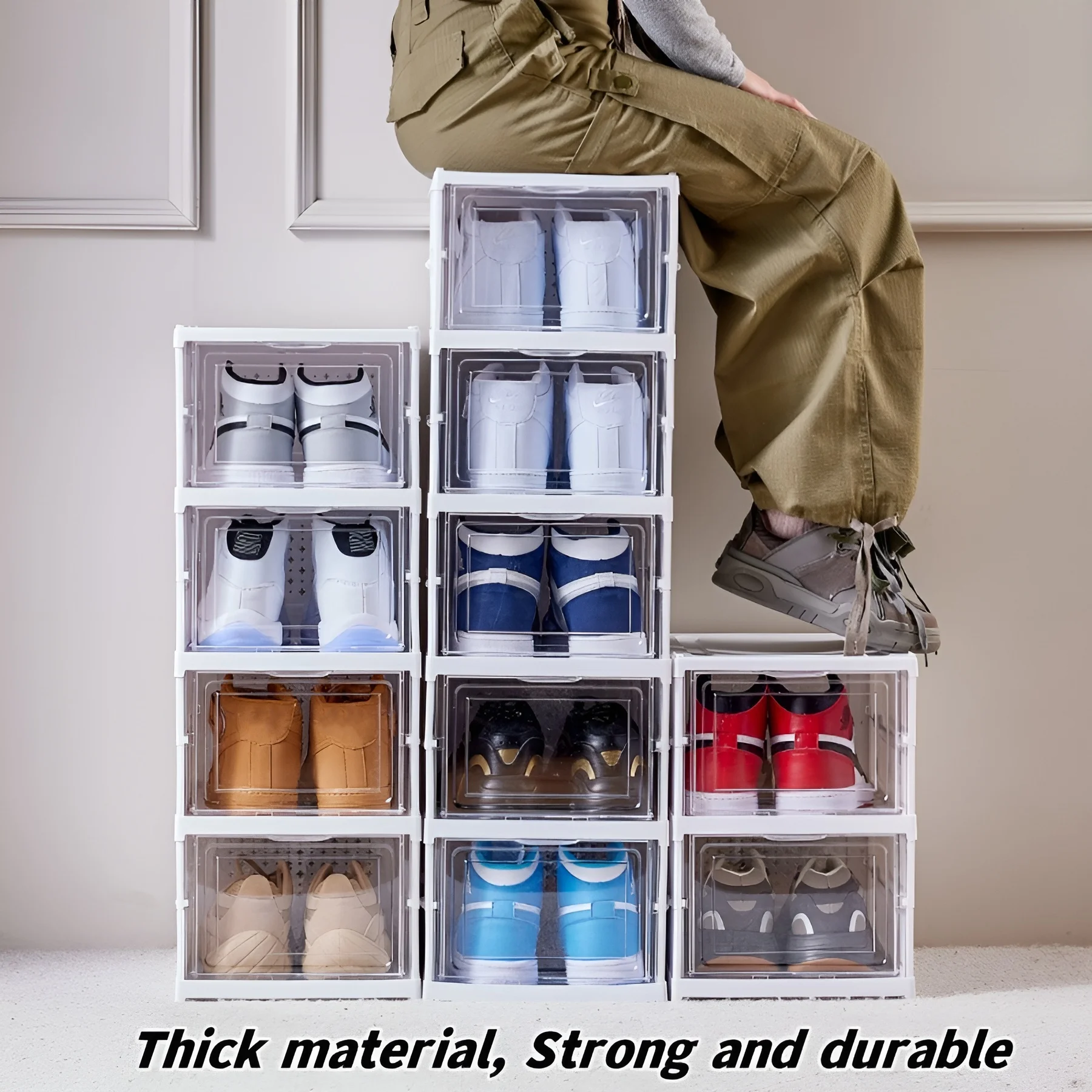 6 kat ayakkabı kutusu katlanab - Sneaker Care Shoe Box incelemesi ve fiyatı