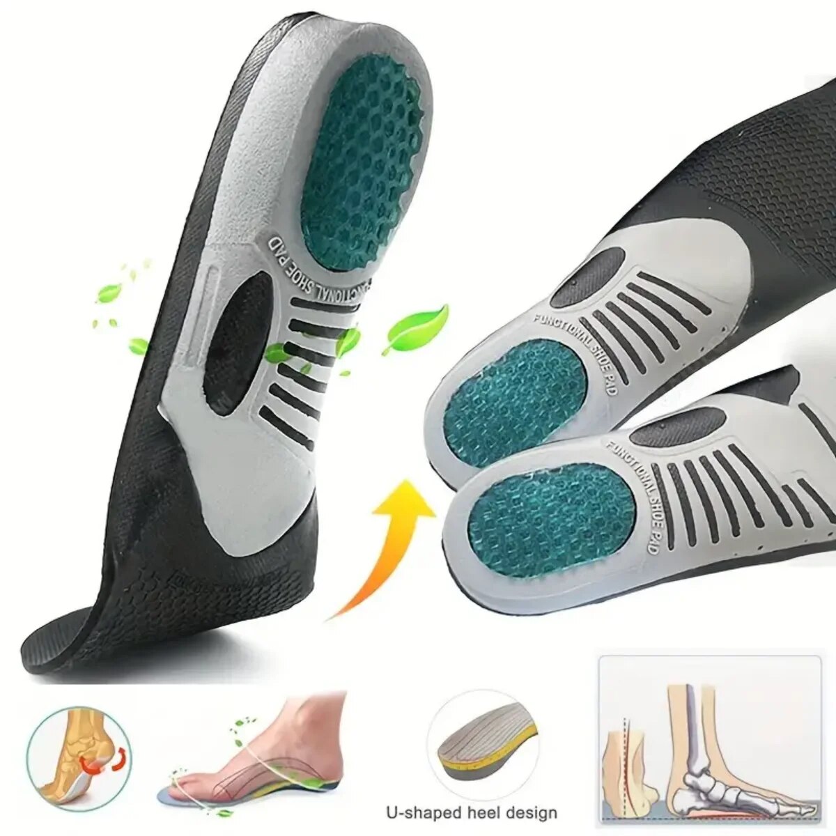 1 çift ortopedik tabanlık orte - The Sneaker Care incelemesi ve fiyatı