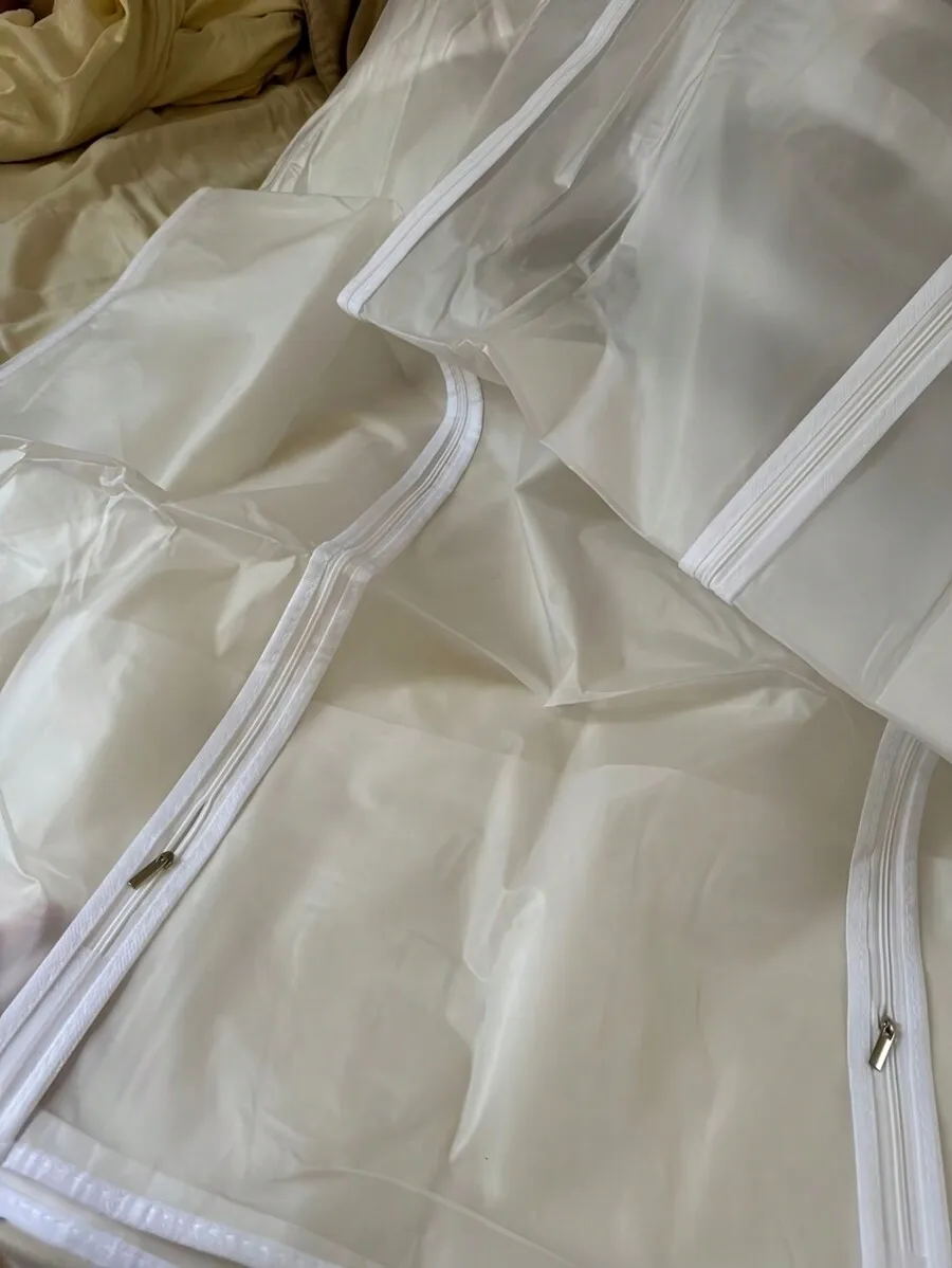 SHEIN 1/2 Adet 3D Şeffaf Giysi - Shoe Bag Dust incelemesi ve fiyatı